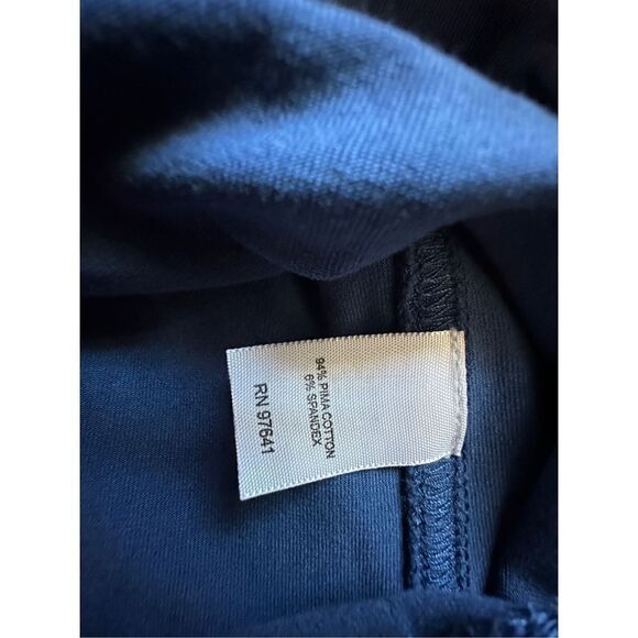 J. Jill Perfect Pima Blue V-Neck Sleeveless Maxi Dress Size Small - Picture 9 of 9